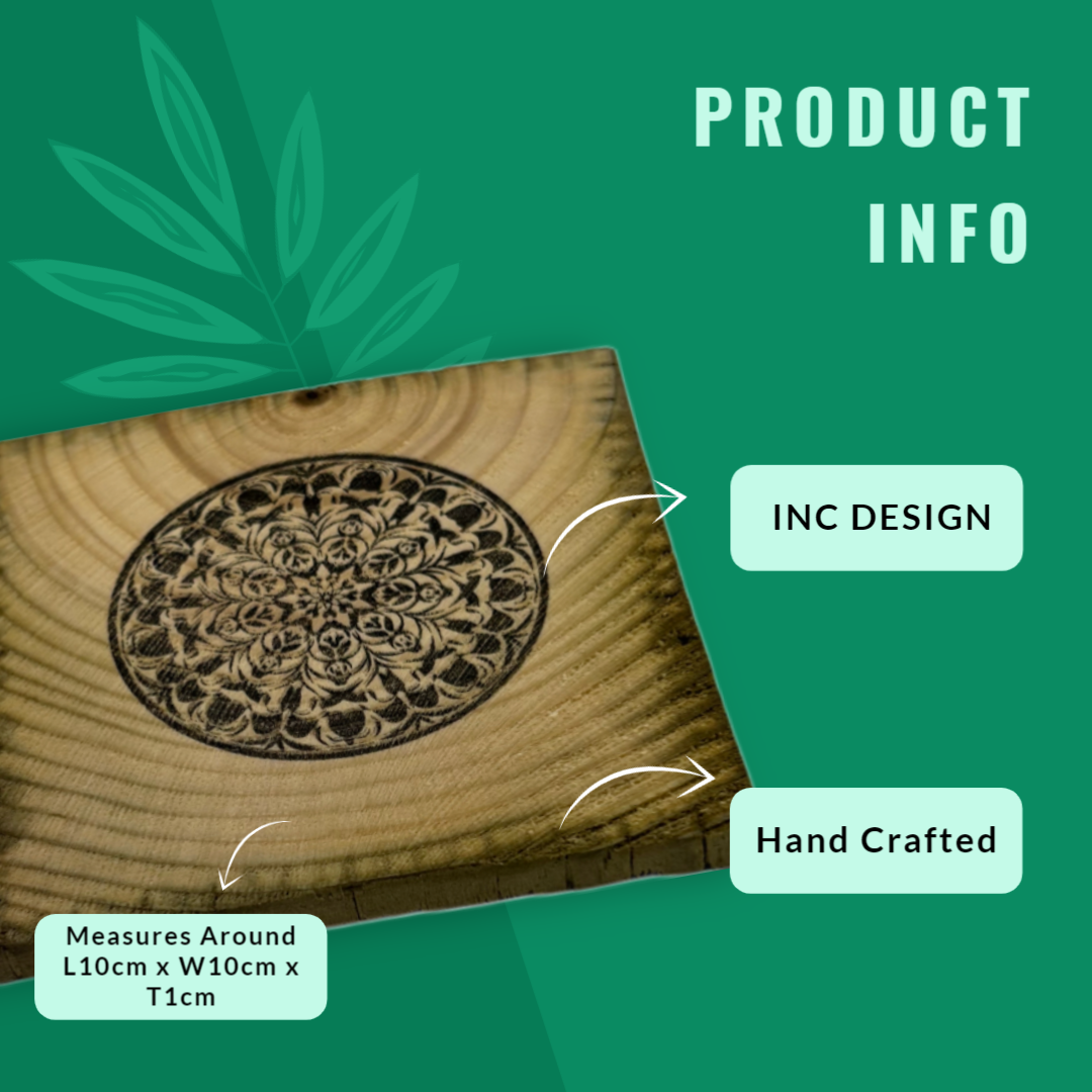 MyCoasters: Handcrafted Bespoke Kaleidoscope Design Coasters - Crafted Elegance for Your Space.