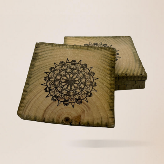 MyCoasters: Handcrafted Bespoke Kaleidoscope Design Coasters - Crafted Elegance for Your Space.