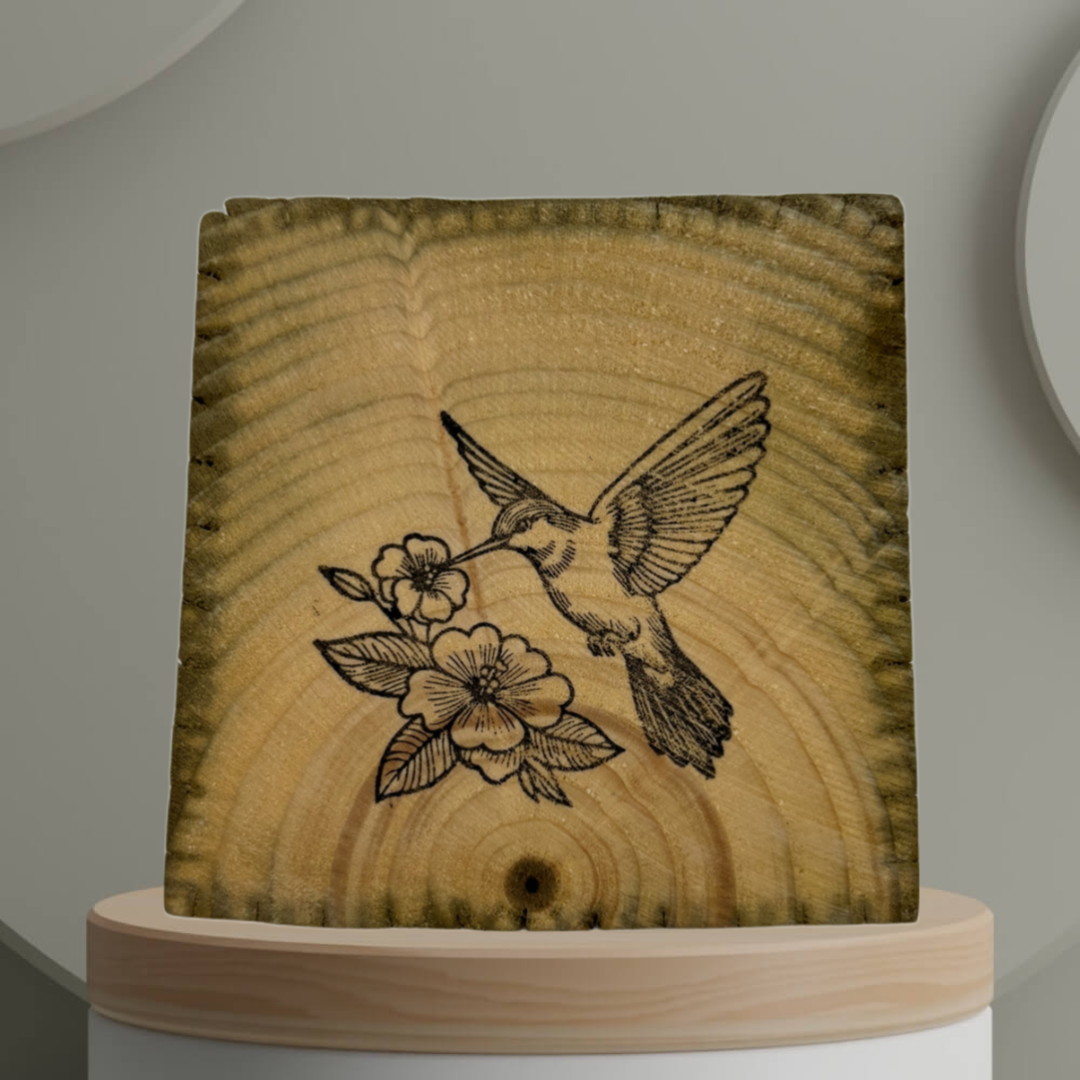 MyCoasters: Handcrafted Bespoke Bird Design Coasters - A Creation for Bird Lovers.